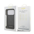 Guess Guess iPhone 17 Pro/iPhone 18 Pro Handyhülle 4G-Streifen am unteren Rand - Grau