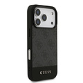 Guess Guess iPhone 17 Pro/iPhone 18 Pro Handyhülle 4G-Streifen am unteren Rand - Grau