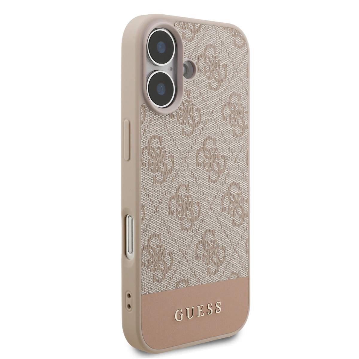 Guess Guess iPhone 17 Backcover hoesje - 4G Bottom Stripe - Roze, foto 4 van 6