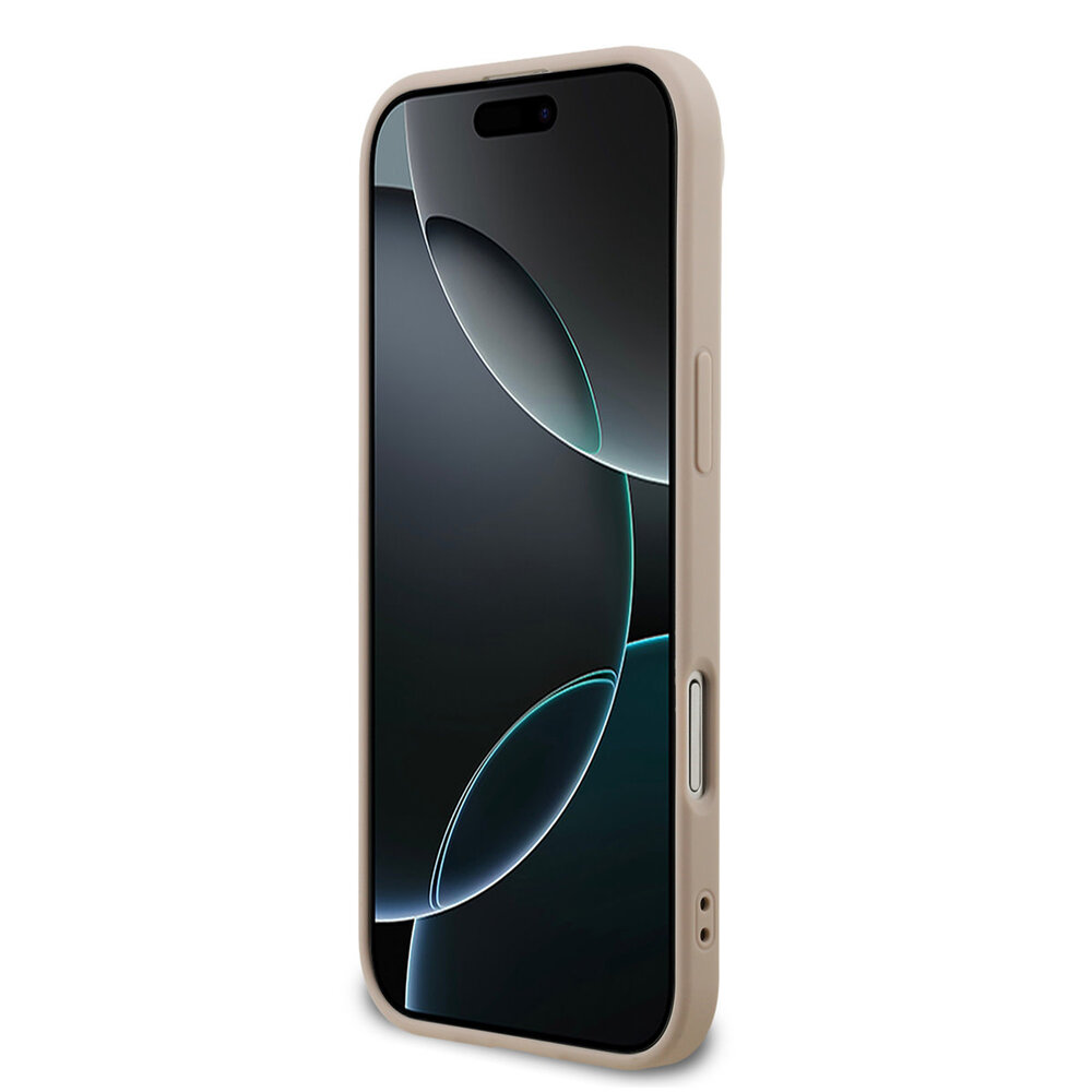 Guess Guess iPhone 17 Air Back cover coque - 4G Bottom Stripe - Rose Guess Guess iPhone 17 Air Back cover coque - 4G Bottom Stripe - Rose