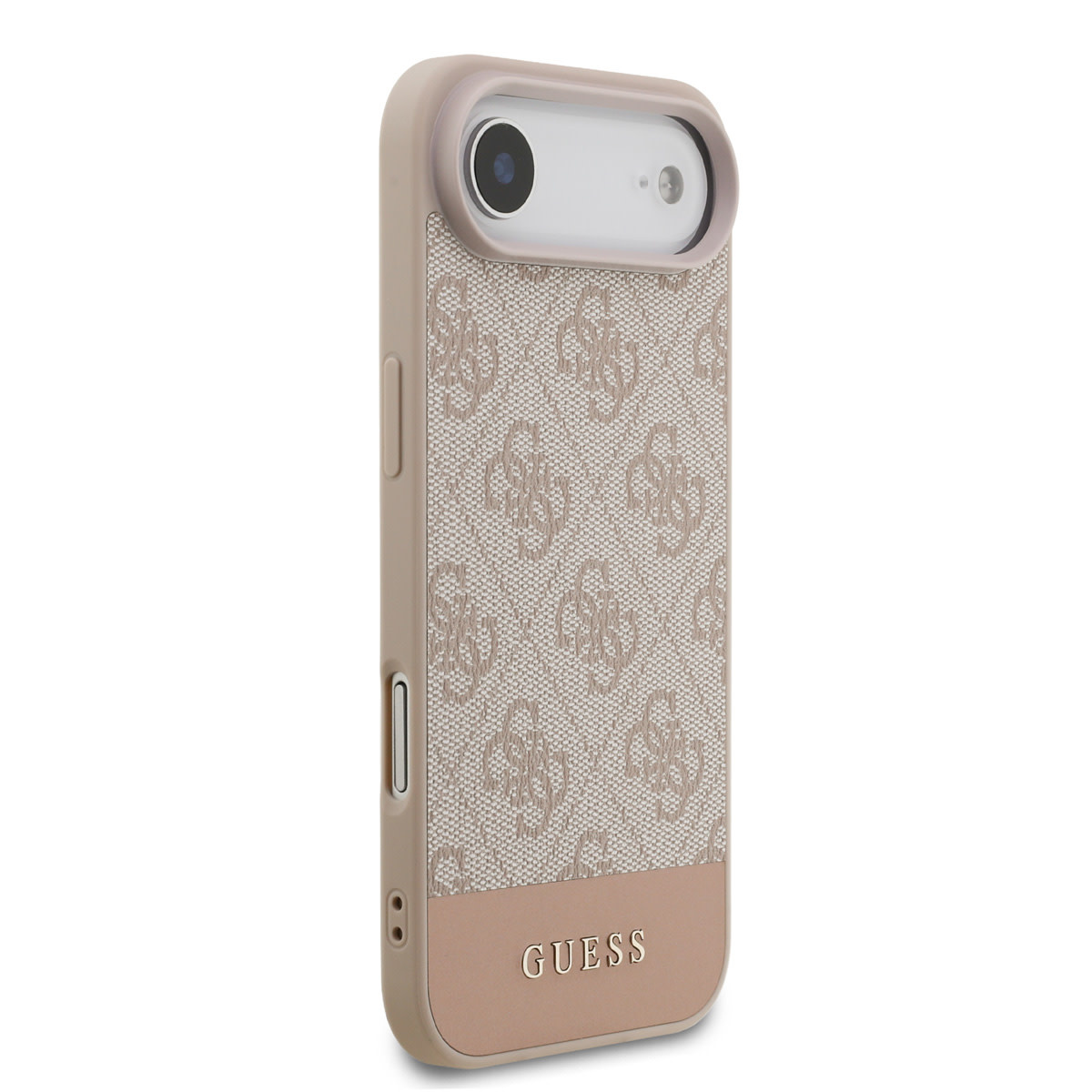 Guess Guess iPhone 17 Air Backcover hoesje - 4G Bottom Stripe - Roze, foto 4 van 6
