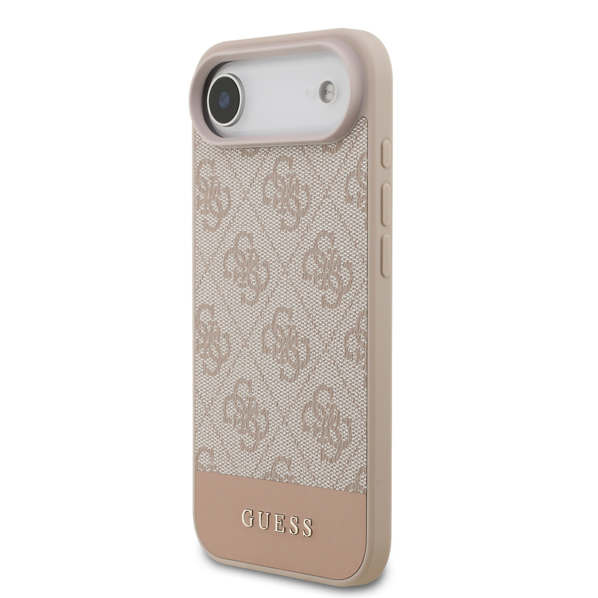 Guess Guess iPhone 17 Air Backcover hoesje - 4G Bottom Stripe - Roze, foto 2 van 6