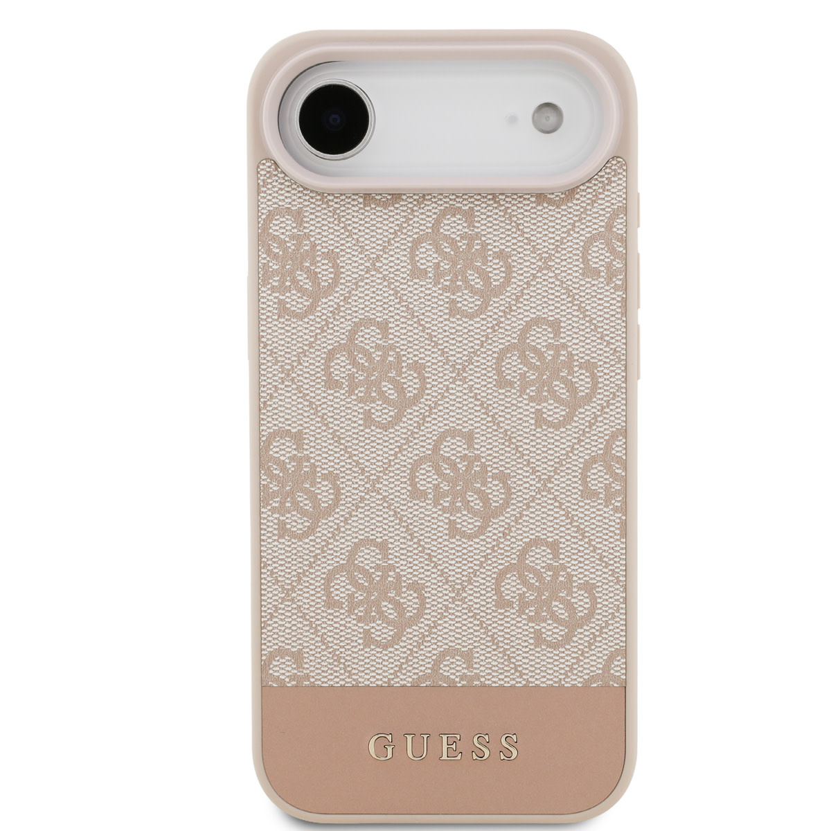 Guess Guess iPhone 17 Air Backcover hoesje - 4G Bottom Stripe - Roze, foto 3 van 6