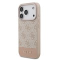 Guess Guess iPhone 17 Pro/iPhone 18 Pro Handyhülle 4G-Streifen am unteren Rand - Rosa