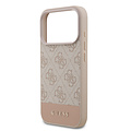 Guess Guess iPhone 17 Pro/iPhone 18 Pro Coque arrière Bande 4G en bas - Rose