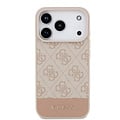 Guess Guess iPhone 17 Pro/iPhone 18 Pro Handyhülle 4G-Streifen am unteren Rand - Rosa
