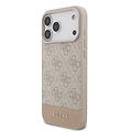 Guess Guess iPhone 17 Pro Max/iPhone 18 Pro Max Coque arrière Bande 4G en bas - Rose