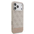 Guess Guess iPhone 17 Pro Max/iPhone 18 Pro Max Coque arrière Bande 4G en bas - Rose