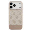 Guess Guess iPhone 17 Pro Max/iPhone 18 Pro Max Handyhülle 4G-Streifen am unteren Rand - Rosa