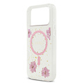 Guess Guess iPhone 17 Pro Max/iPhone 18 Pro Max Handyhülle MagSafe Blumendesign aus Kunstharz - Rosa