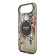Guess Guess iPhone 17 Air Back cover case - Magsafe - IML Flowers with Pearl Strap - Black Guess Guess iPhone 17 Air Back cover case - Magsafe - IML Flowers with Pearl Strap - Black