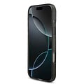 Guess Guess iPhone 17 Pro Max/iPhone 18 Pro Max Handyhülle MagSafe IML-Blumendesign mit Perlenband - Schwarz