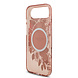 Guess Guess iPhone 17 Air Back cover case - Magsafe - IML Flowers with Pearl Strap - Pink Guess Guess iPhone 17 Air Back cover case - Magsafe - IML Flowers with Pearl Strap - Pink