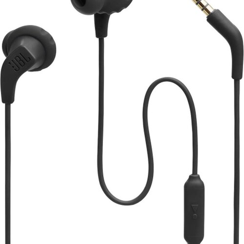 JBL JBL Endurance Run 2 Wired Waterproof Sports In-Ear Earphone - Zwart