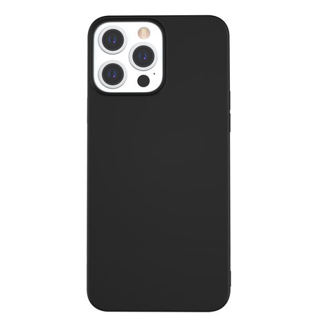 iPhone 13 Pro Max TPU Backcover - Schwarz