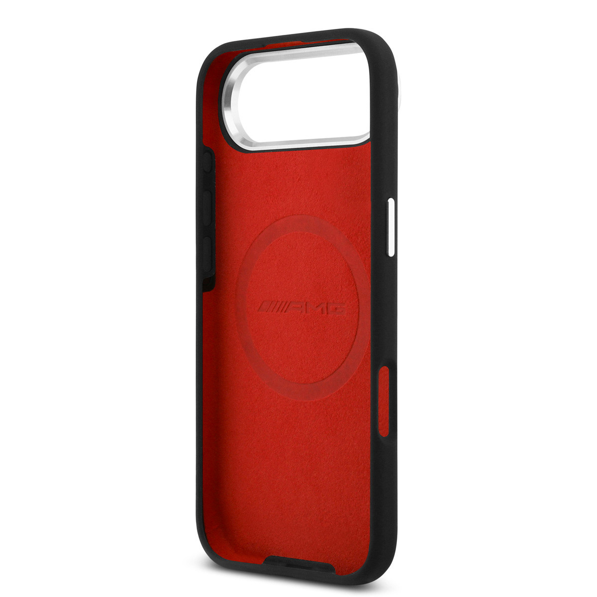 AMG AMG iPhone 17 Air Backcover hoesje - Magsafe - Red Line Graphics - Zwart, foto 6 van 6