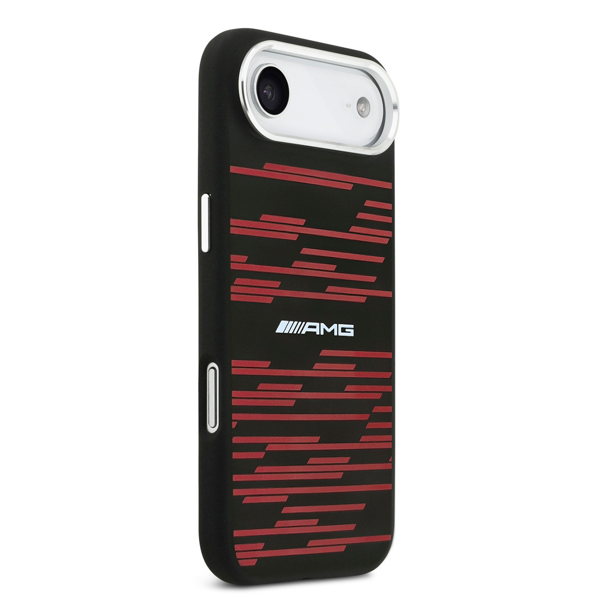 AMG AMG iPhone 17 Air Backcover hoesje - Magsafe - Red Line Graphics - Zwart, foto 4 van 6