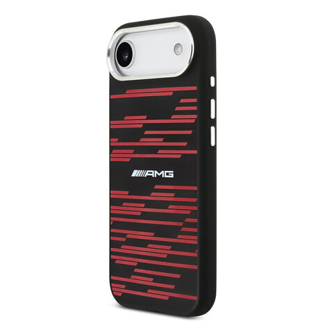AMG AMG iPhone 17 Air Back cover case - Magsafe - Red Line Graphics - Black AMG AMG iPhone 17 Air Back cover case - Magsafe - Red Line Graphics - Black
