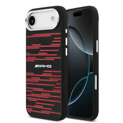 AMG iPhone 17 Air Back cover case - Magsafe - Red Line Graphics - Black