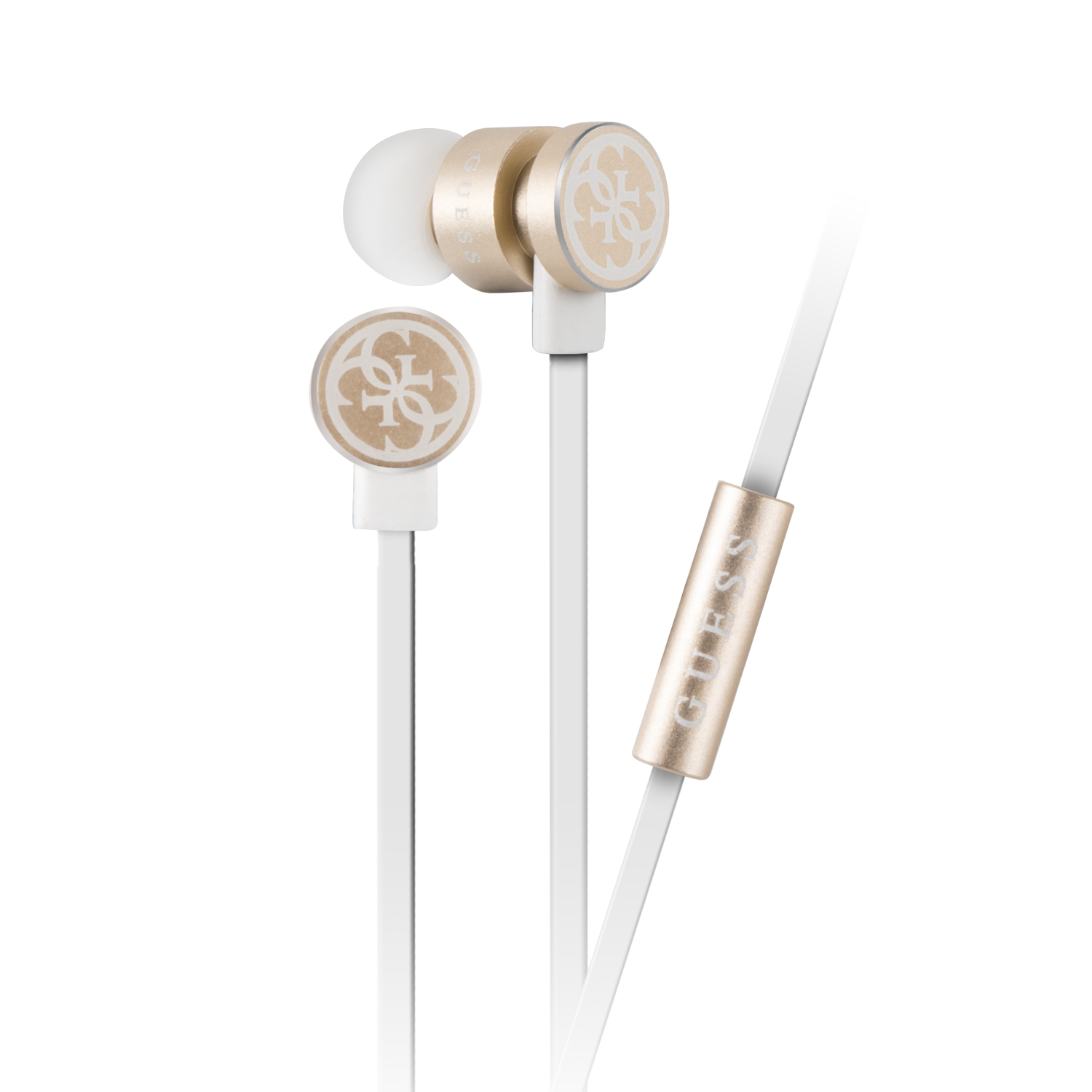 Guess Guess in-ear wit goud oordopje - noise reduction, foto 2 van 2