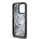 Tumi Tumi iPhone 15 Pro Backcover hoesje - Magsafe - Frosted Camouflage Design - Zwart Tumi Tumi iPhone 15 Pro Backcover hoesje - Magsafe - Frosted Camouflage Design - Zwart
