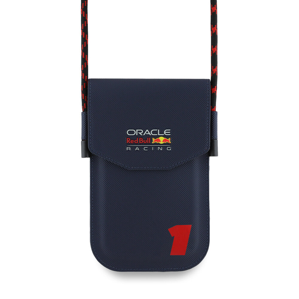 Red Bull Racing Red Bull Racing Meshed PU Handytasche - Number 1 - Navy Red Bull Racing Red Bull Racing Meshed PU Handytasche - Number 1 - Navy