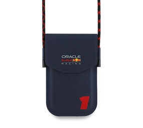 Red Bull Racing Red Bull Racing Meshed PU Handytasche - Number 1 - Navy Red Bull Racing Red Bull Racing Meshed PU Handytasche - Number 1 - Navy