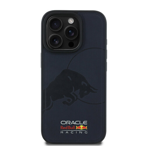 Red Bull Racing Red Bull Racing iPhone 16 Pro Max Back-Cover hul - Magsafe - Meshed - Debossed Bull - Navy