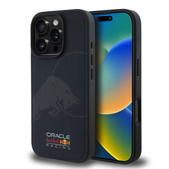 Red Bull Racing iPhone 16 Pro Max Backcover hoesje - Magsafe - Meshed - Debossed Bull - Navy