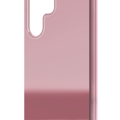 iDeal of Sweden Galaxy S24 Ultra Back cover case - Clear Case Mirror - Mirror Rose Pink