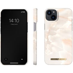 iDeal of Sweden iPhone 14 & 15 Plus Backcover - Fashion Case - Rose Pearl Marble