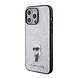Karl Lagerfeld Karl Lagerfeld iPhone 15 Pro Max Backcover hoesje - Fixed Glitter - Ikonik K Logo - Zilver Karl Lagerfeld Karl Lagerfeld iPhone 15 Pro Max Backcover hoesje - Fixed Glitter - Ikonik K Logo - Zilver