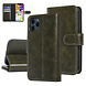 UNIQ Accessory UNIQ Accessory Book type housse iPhone 11 Pro - Porte-cartes - Fermeture magnétique - Vert foncé UNIQ Accessory UNIQ Accessory Book type housse iPhone 11 Pro - Porte-cartes - Fermeture magnétique - Vert foncé