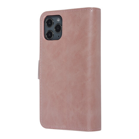 UNIQ Accessory UNIQ Accessory Roze hoesje voor iPhone 11 Pro - Book Case - Pasjeshouder voor 9 pasjes - Magneetsluiting UNIQ Accessory UNIQ Accessory Roze hoesje voor iPhone 11 Pro - Book Case - Pasjeshouder voor 9 pasjes - Magneetsluiting
