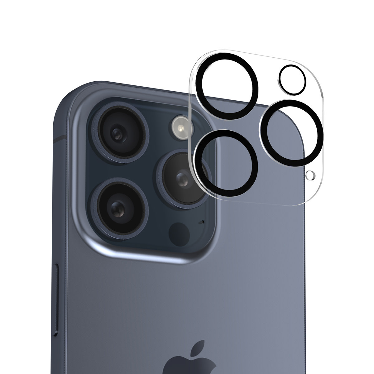 iPhone 15 Pro Lens Protector - Transparant