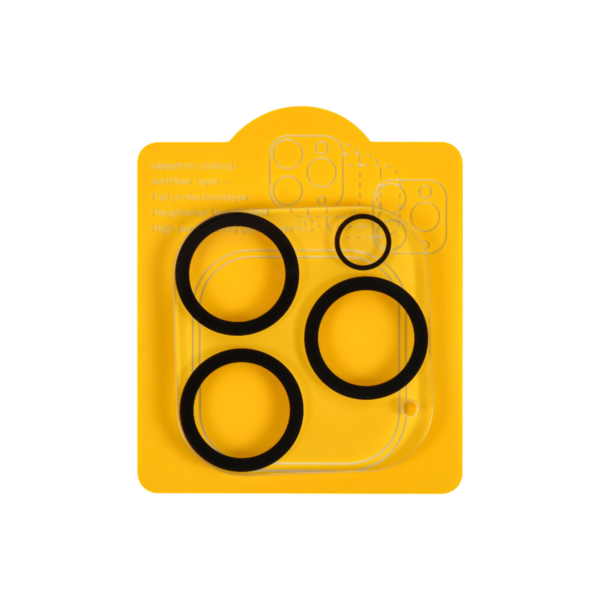 iPhone 15 Pro Lens Protector - Transparant, foto 2 van 3