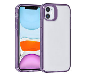 TUNIQ TUNIQ iPhone 11 Back-Cover hul - Lila TUNIQ TUNIQ iPhone 11 Back-Cover hul - Lila