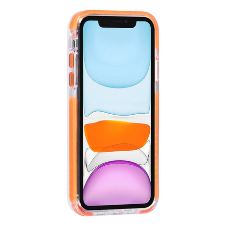 TUNIQ TUNIQ iPhone 11 Backcover hoesje neck cord - magsafe - Oranje TUNIQ TUNIQ iPhone 11 Backcover hoesje neck cord - magsafe - Oranje