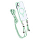 TUNIQ TUNIQ iPhone 11 Backcover hoesje neck cord - magsafe - Groen TUNIQ TUNIQ iPhone 11 Backcover hoesje neck cord - magsafe - Groen