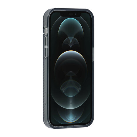 UNIQ Accessory UNIQ Accessory iPhone 12 - 12 Pro Backcover hoesje - Zwart UNIQ Accessory UNIQ Accessory iPhone 12 - 12 Pro Backcover hoesje - Zwart