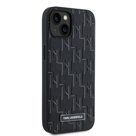 Karl Lagerfeld Karl Lagerfeld iPhone 14 & 13 Back-Cover hul - Magsafe - Hot Stamp - Schwarz Karl Lagerfeld Karl Lagerfeld iPhone 14 & 13 Back-Cover hul - Magsafe - Hot Stamp - Schwarz