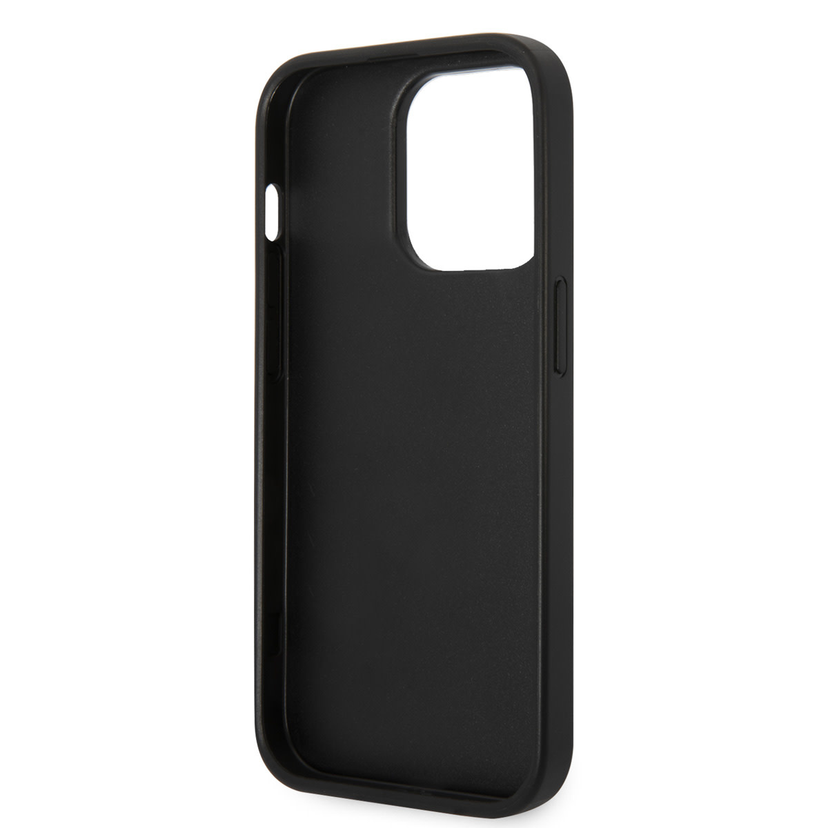 Karl Lagerfeld Karl Lagerfeld iPhone 14 Pro Backcover hoesje - Monogram Stripe - Grijs, foto 6 van 6