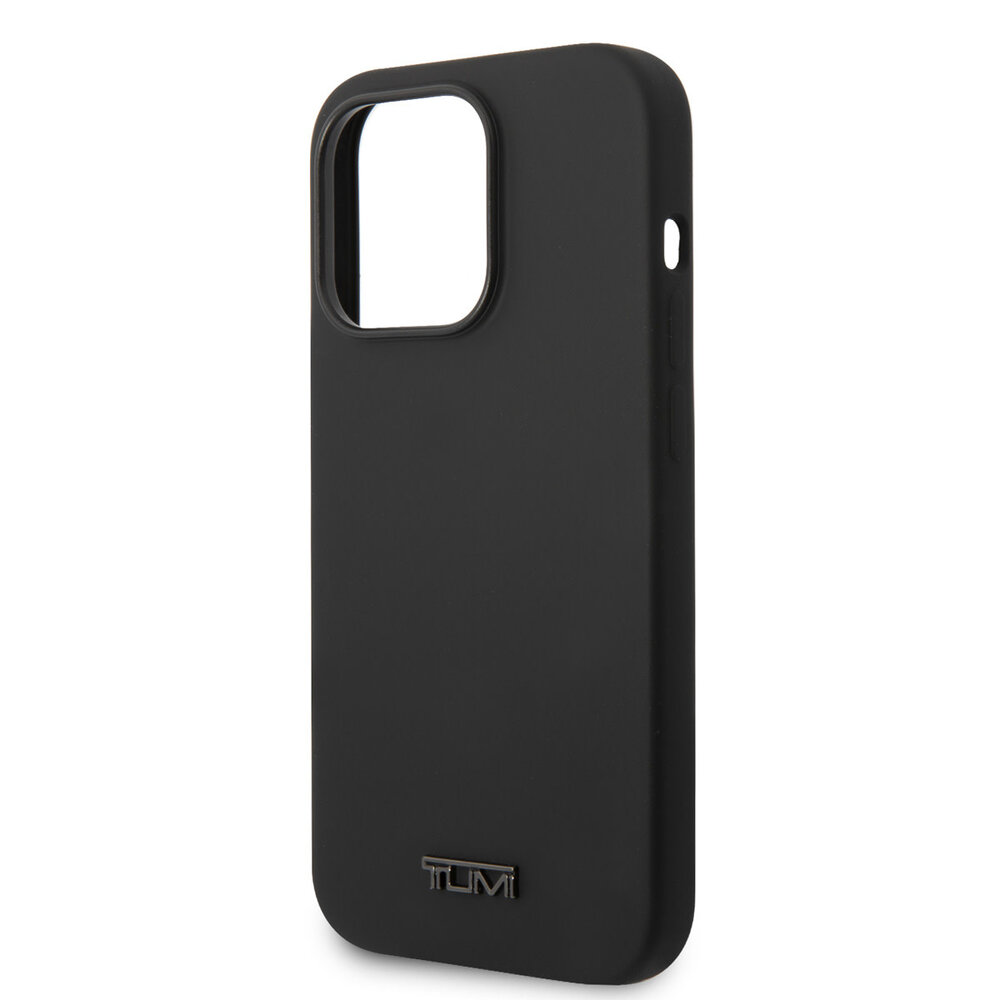 Tumi Tumi iPhone 14 Pro Back cover coque - Liquid Silicone - Noir Tumi Tumi iPhone 14 Pro Back cover coque - Liquid Silicone - Noir