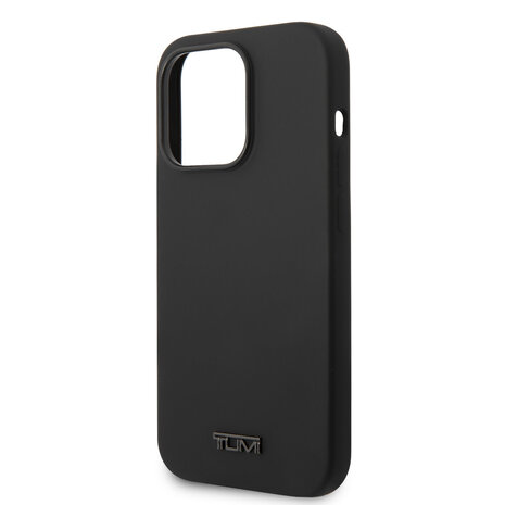 Tumi Tumi iPhone 14 Pro Back cover coque - Liquid Silicone - Noir Tumi Tumi iPhone 14 Pro Back cover coque - Liquid Silicone - Noir