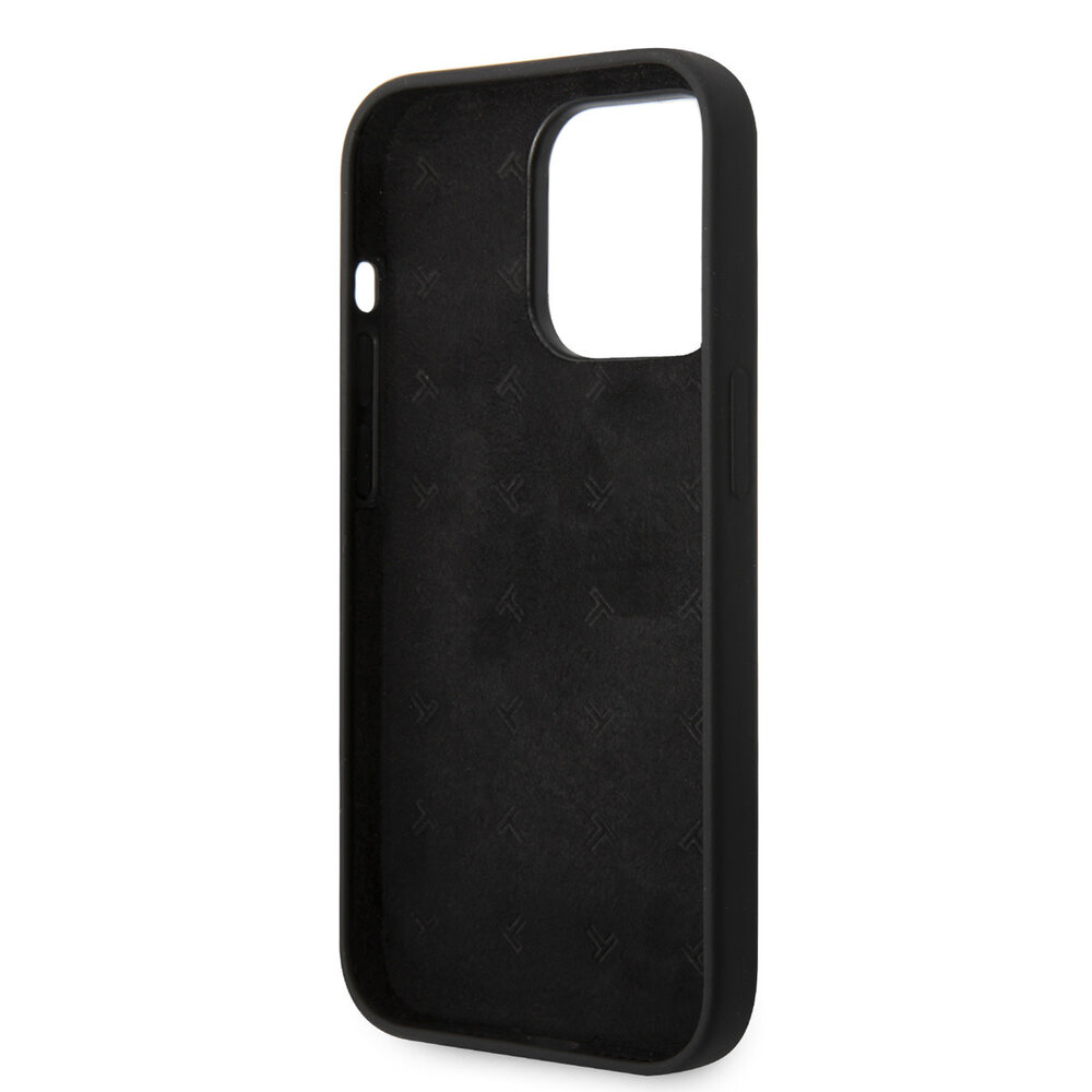 Tumi Tumi iPhone 14 Pro Back cover coque - Liquid Silicone - Noir Tumi Tumi iPhone 14 Pro Back cover coque - Liquid Silicone - Noir