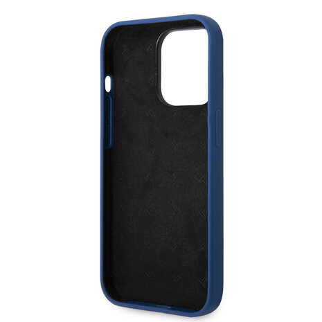 Tumi Tumi iPhone 14 Pro Back cover coque - Liquid Silicone - Bleu Tumi Tumi iPhone 14 Pro Back cover coque - Liquid Silicone - Bleu