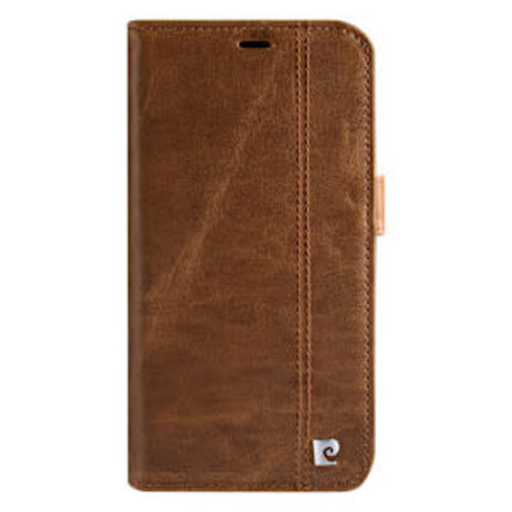 Pierre Cardin Pierre Cardin iPhone 13 Pro Book Case hoesje - Pasjeshouder voor 3 pasjes - Magneetsluiting - Bruin Pierre Cardin Pierre Cardin iPhone 13 Pro Book Case hoesje - Pasjeshouder voor 3 pasjes - Magneetsluiting - Bruin