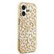Guess Guess iPhone 17 Backcover hoesje - Magsafe - Leopard Glitter Edition - Bruin