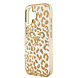 Guess Guess iPhone 17 Backcover hoesje - Magsafe - Leopard Glitter Edition - Bruin