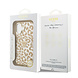 Guess Guess iPhone 17 Backcover hoesje - Magsafe - Leopard Glitter Edition - Bruin